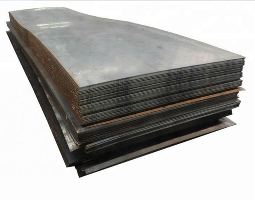 GI Steel المدرفلة على الساخن Z40 0.55mm سماكة لوح / صفيحة فولاذية مجلفنة